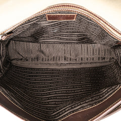 Canvas Canapa Logo Buckle Messenger Bag