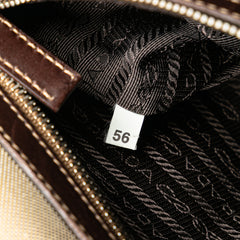 Canvas Canapa Logo Buckle Messenger Bag