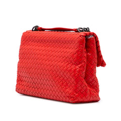 Large Nappa Intrecciato Olimpia Shoulder Bag