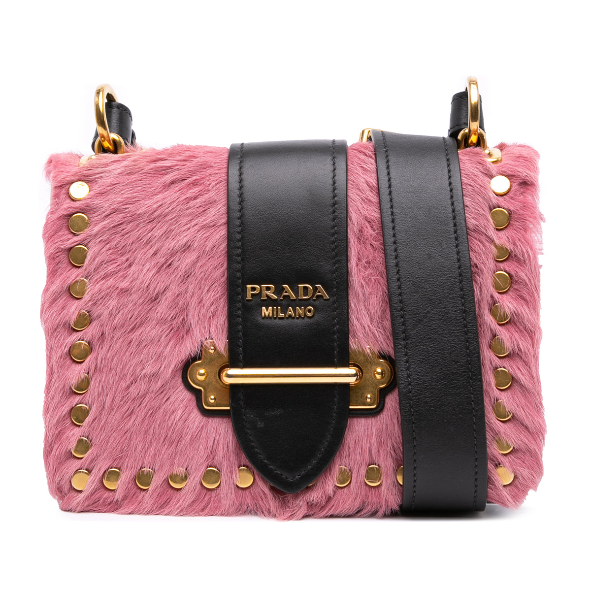 City Calf Trimmed Cavallino Cahier Crossbody