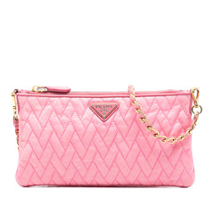 Impuntu Tessuto Chain Crossbody