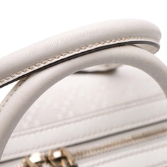 Diamante Leather Boston Bag