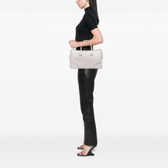 Diamante Leather Boston Bag