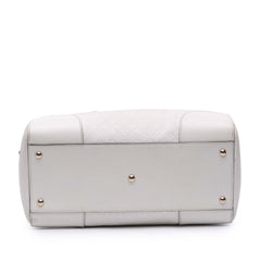 Diamante Leather Boston Bag