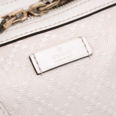 Diamante Leather Boston Bag