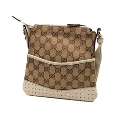 GG Canvas Perforated Crossbody