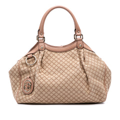 Medium Diamante Canvas Sukey Tote
