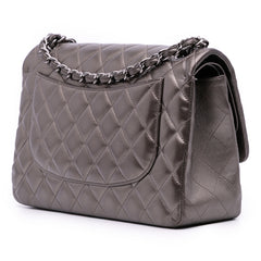 Jumbo Classic Lambskin Double Flap
