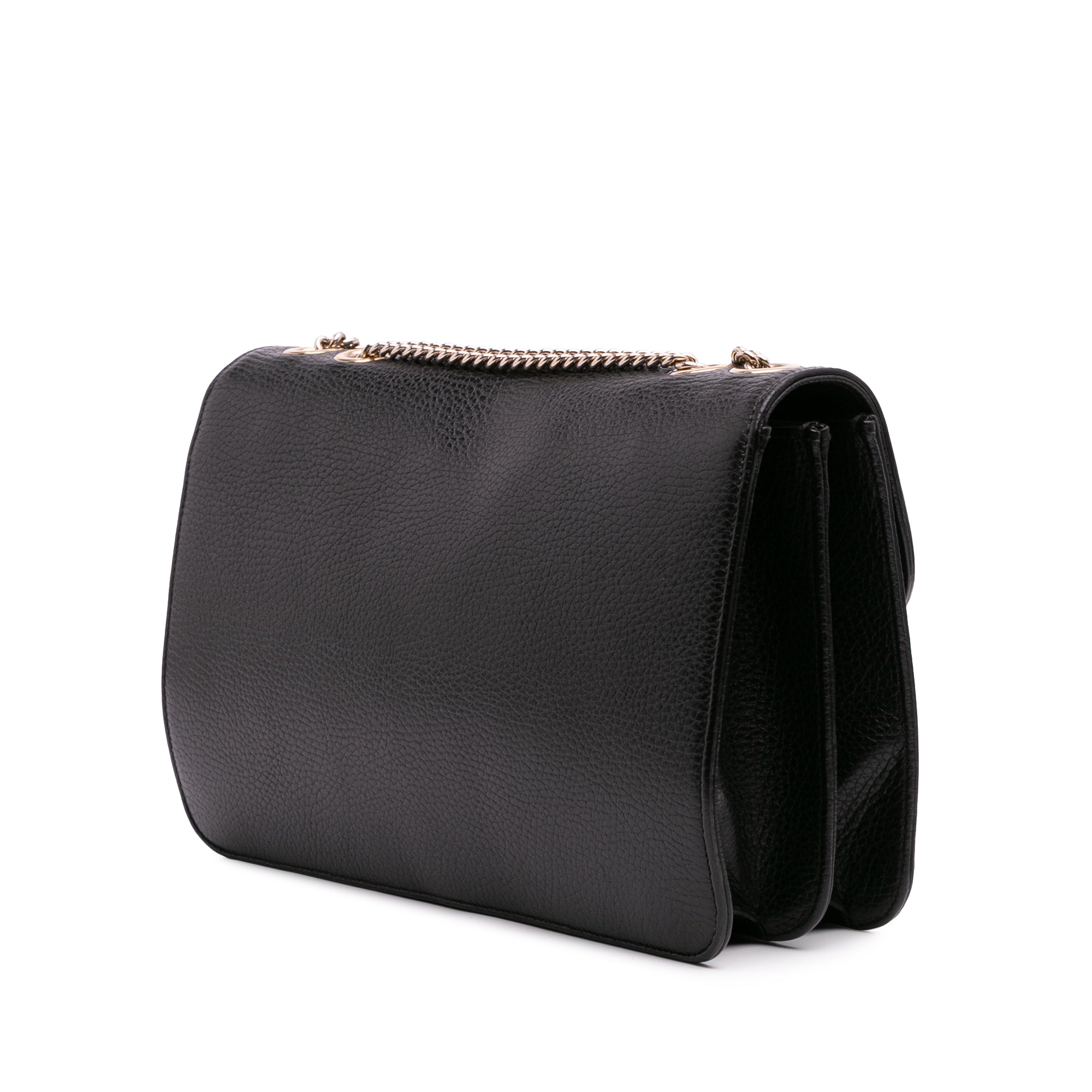 Medium Dollar Calfskin Interlocking G Crossbody