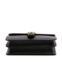 Medium Dollar Calfskin Interlocking G Crossbody
