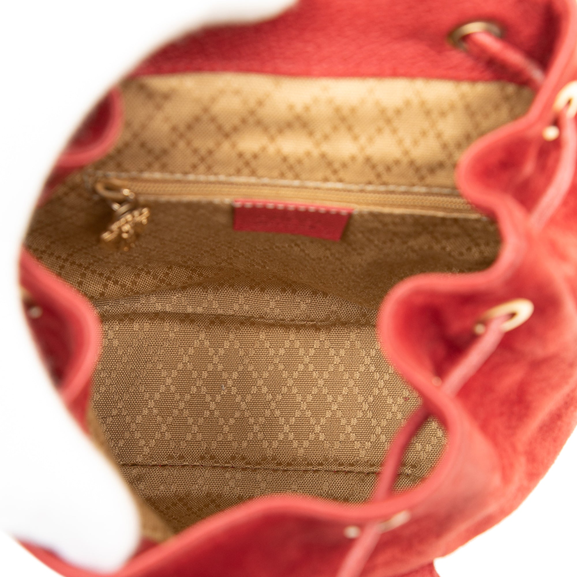 Suede Bamboo Backpack