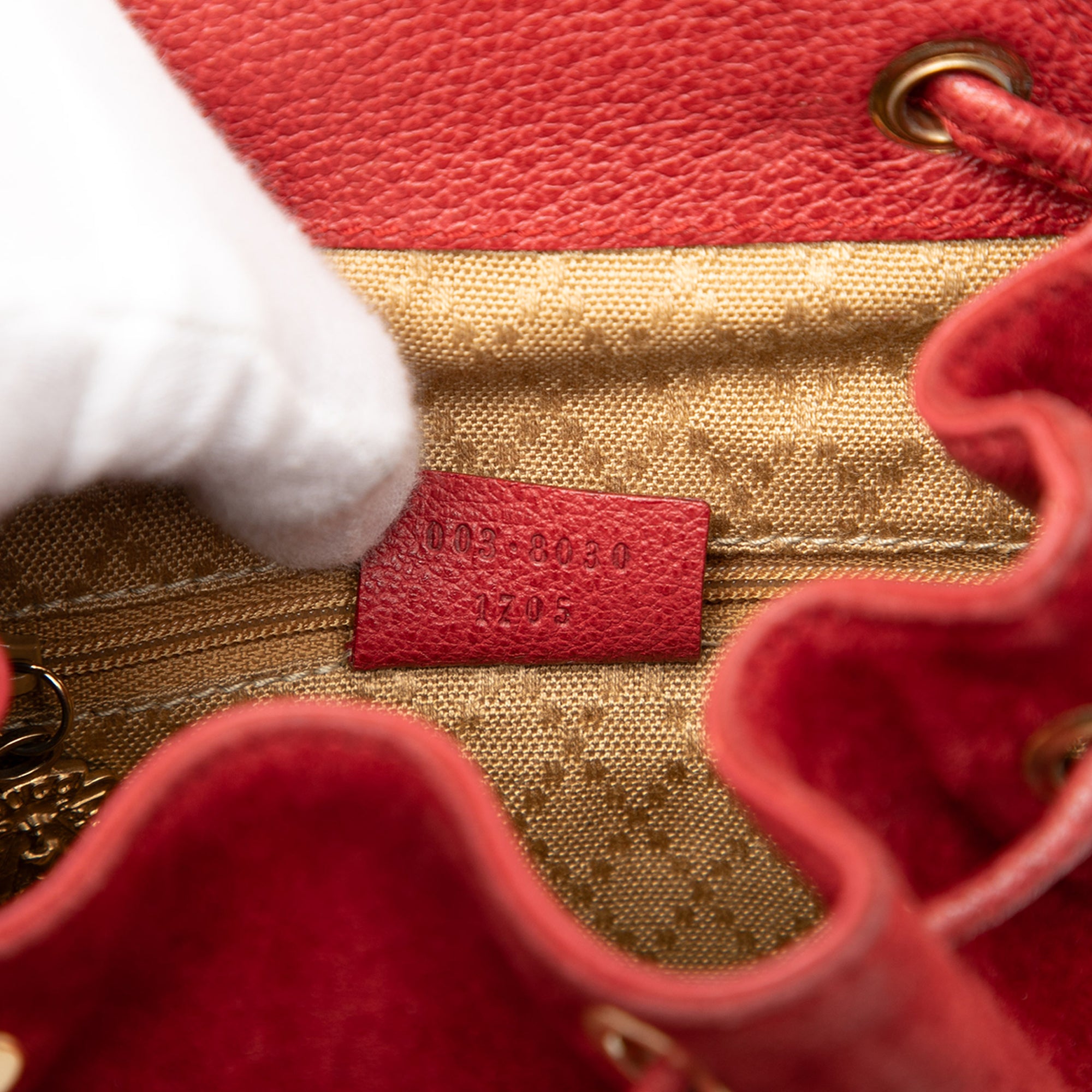 Suede Bamboo Backpack