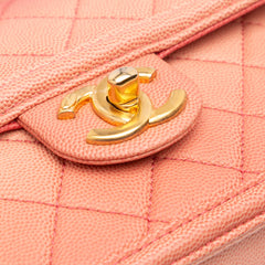 Small Quilted Caviar Sunset On The Sea Flap