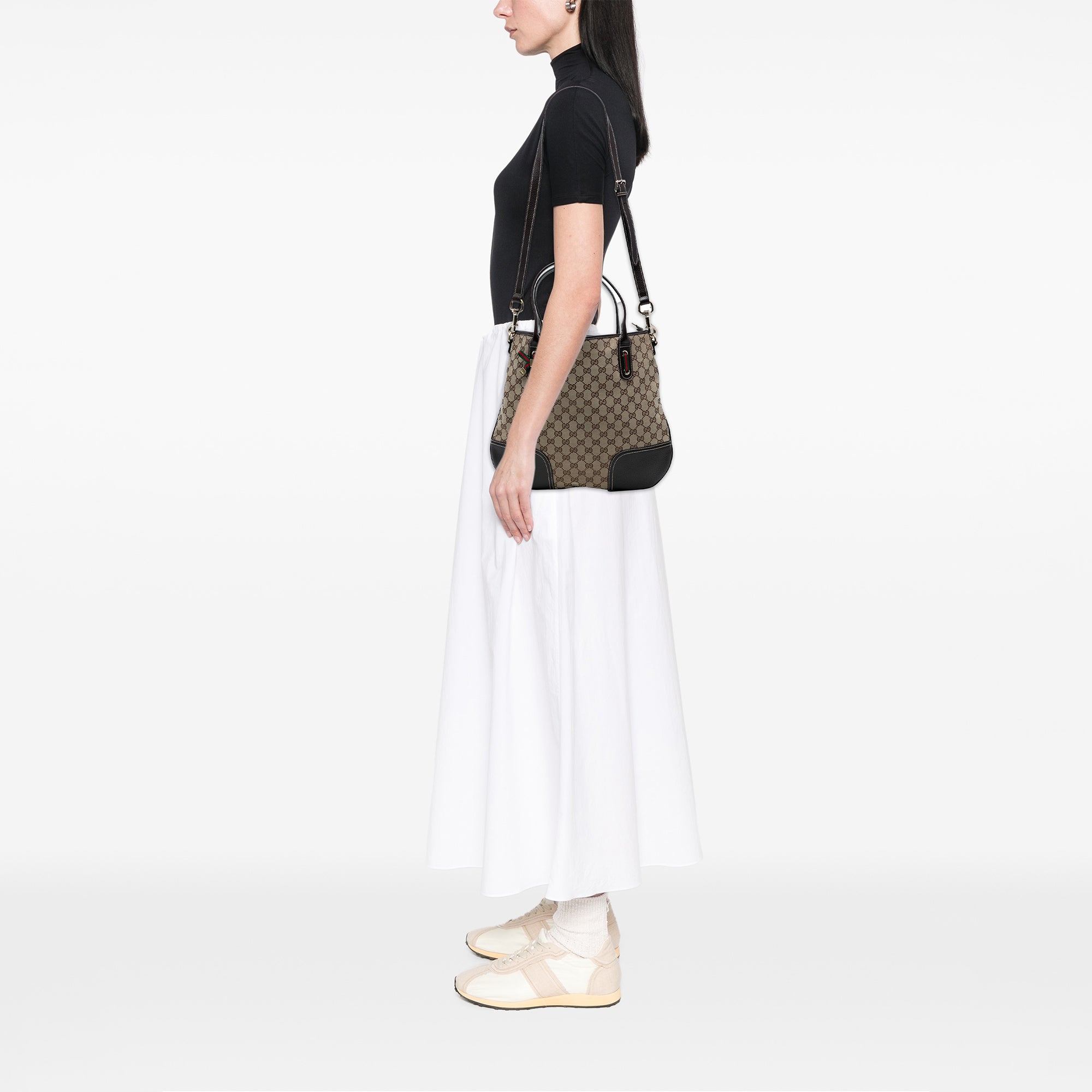 GG Canvas Princy Satchel