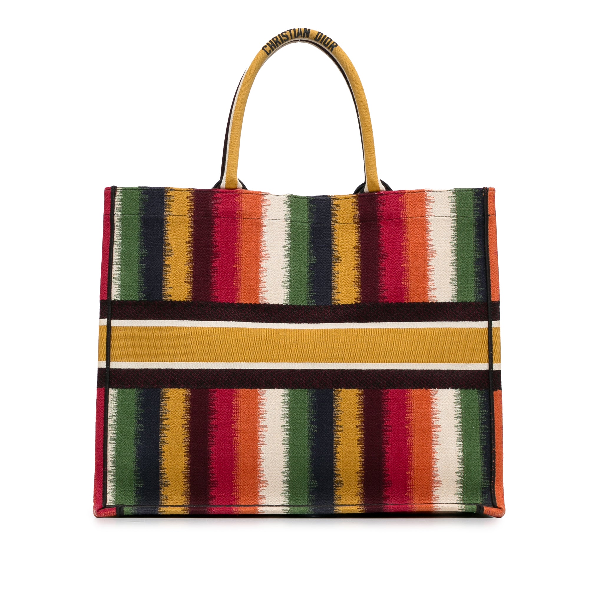 Large Striped Book Tote