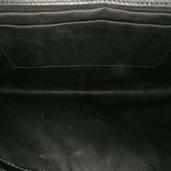 Textured Patent Belle de Jour Clutch