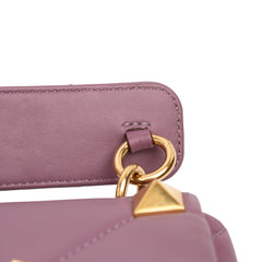 Medium Nappa Roman Stud Satchel