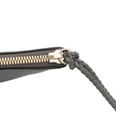 Calfskin Bamboo Tassel Clutch