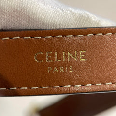Triomphe Coated Canvas Ava Shoulder Bag