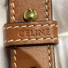 Triomphe Coated Canvas Ava Shoulder Bag