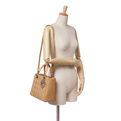Medium Patent Cannage Lady Dior