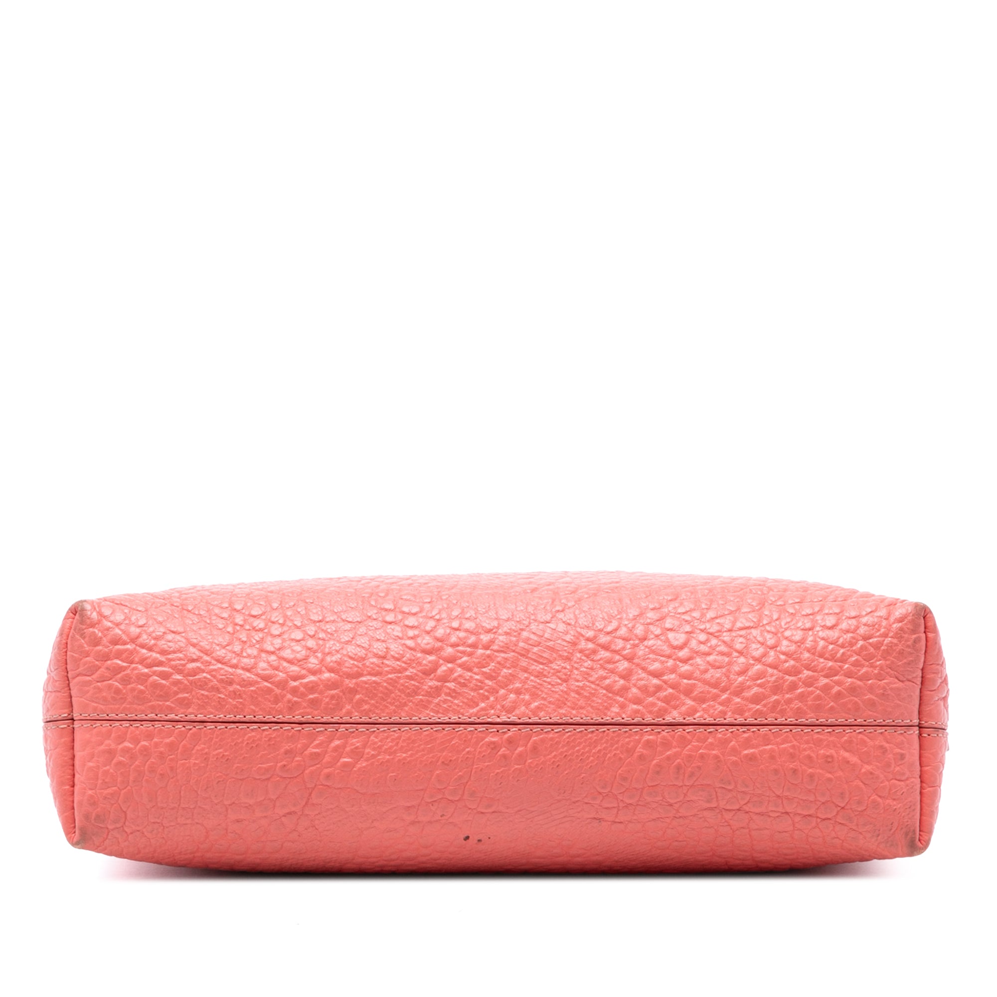 Small Grain Check Embossed Leather Chichester Crossbody