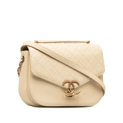 Medium Caviar Paris Cuba Thread Around Flap