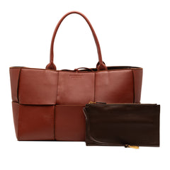 Medium Nappa Maxi Intrecciato Arco Tote