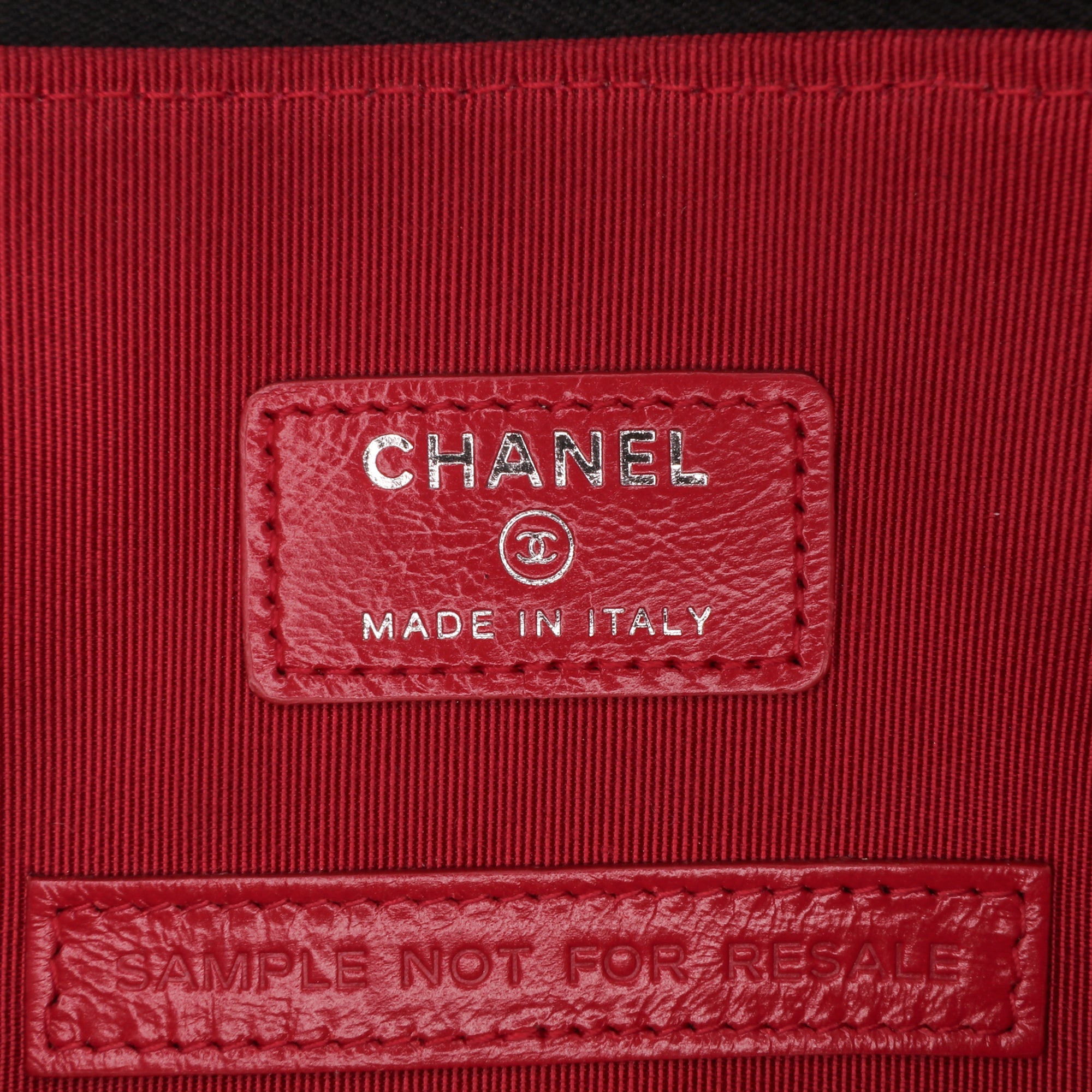 Quilted Tweed and Calfskin Embroidered Gabrielle Clutch