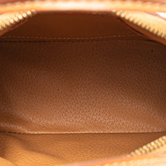 Mini Macadam Coated Canvas Dome Satchel