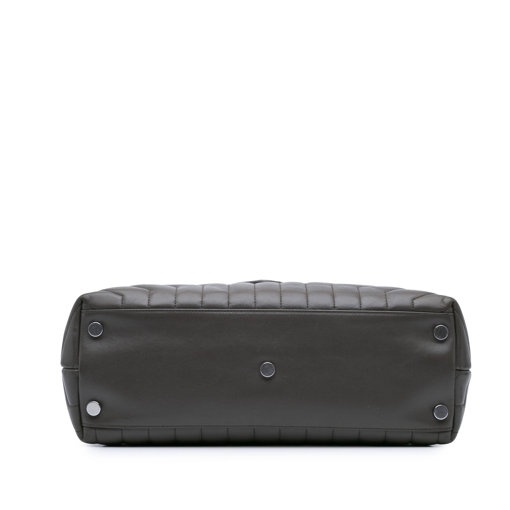 Large Leather Monogram Matelasse LouLou Shoulder Bag