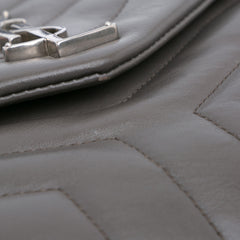Large Leather Monogram Matelasse LouLou Shoulder Bag