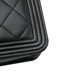 Lambskin Boy Wallet On Chain