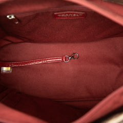 Large Aged Calfskin Cotton Club Tote