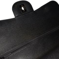 Jumbo Classic Caviar Double Flap