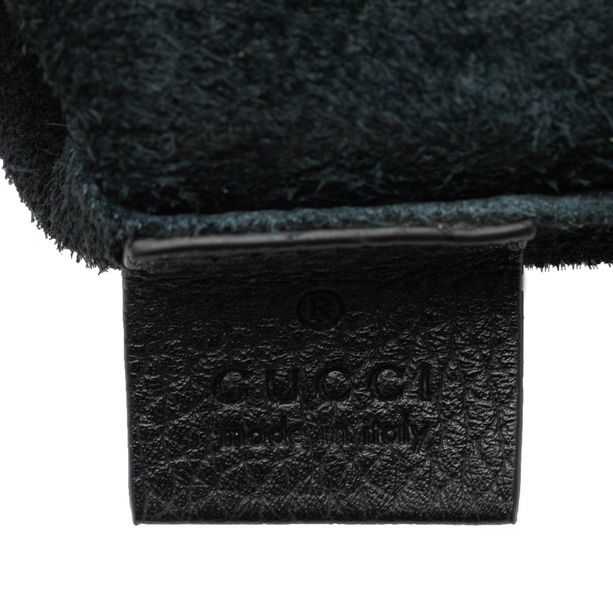 Leather Gucci Logo Clutch Bag_5