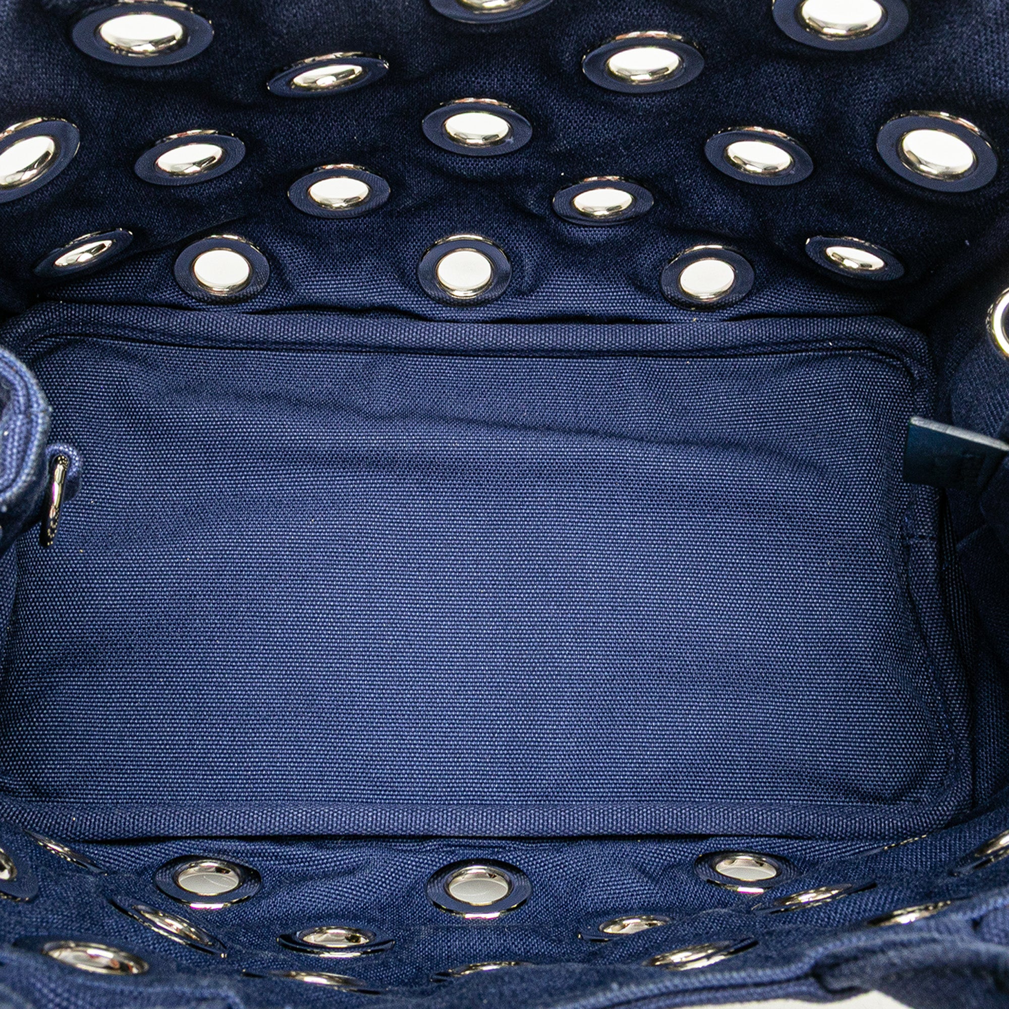 Small Canvas Canapa Grommet Satchel