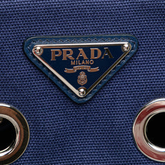 Small Canvas Canapa Grommet Satchel