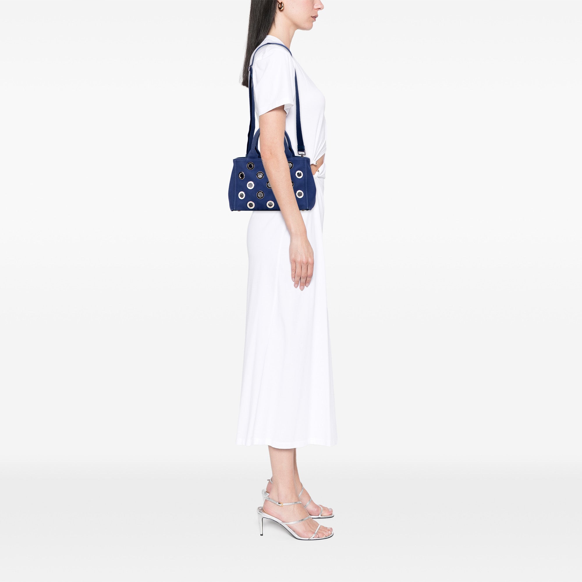 Small Canvas Canapa Grommet Satchel