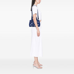 Small Canvas Canapa Grommet Satchel