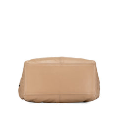 Intrecciato Trimmed Calfskin Handbag