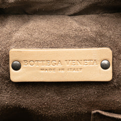 Intrecciato Trimmed Calfskin Handbag