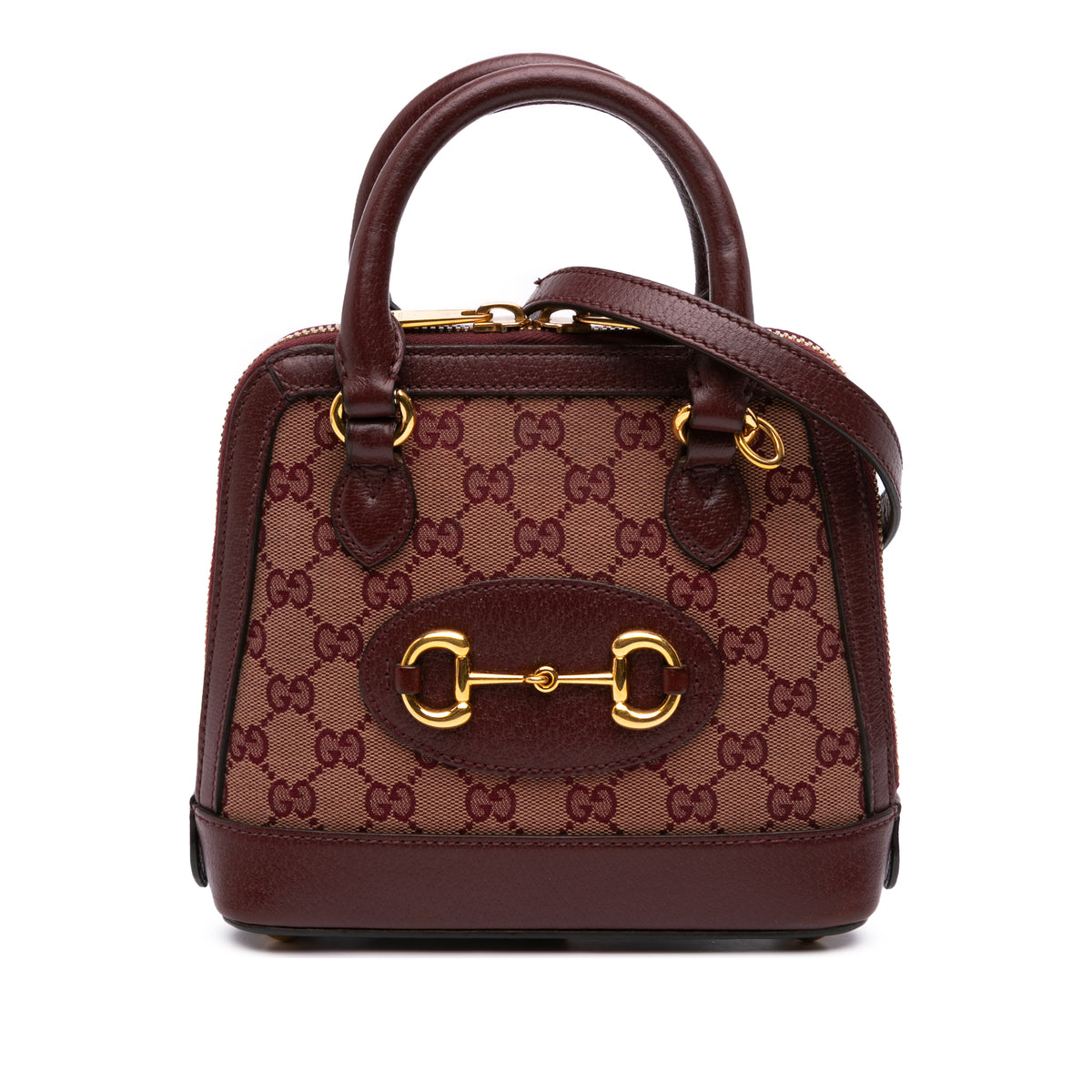 Mini GG Supreme Horsebit 1955 Top Handle Bag