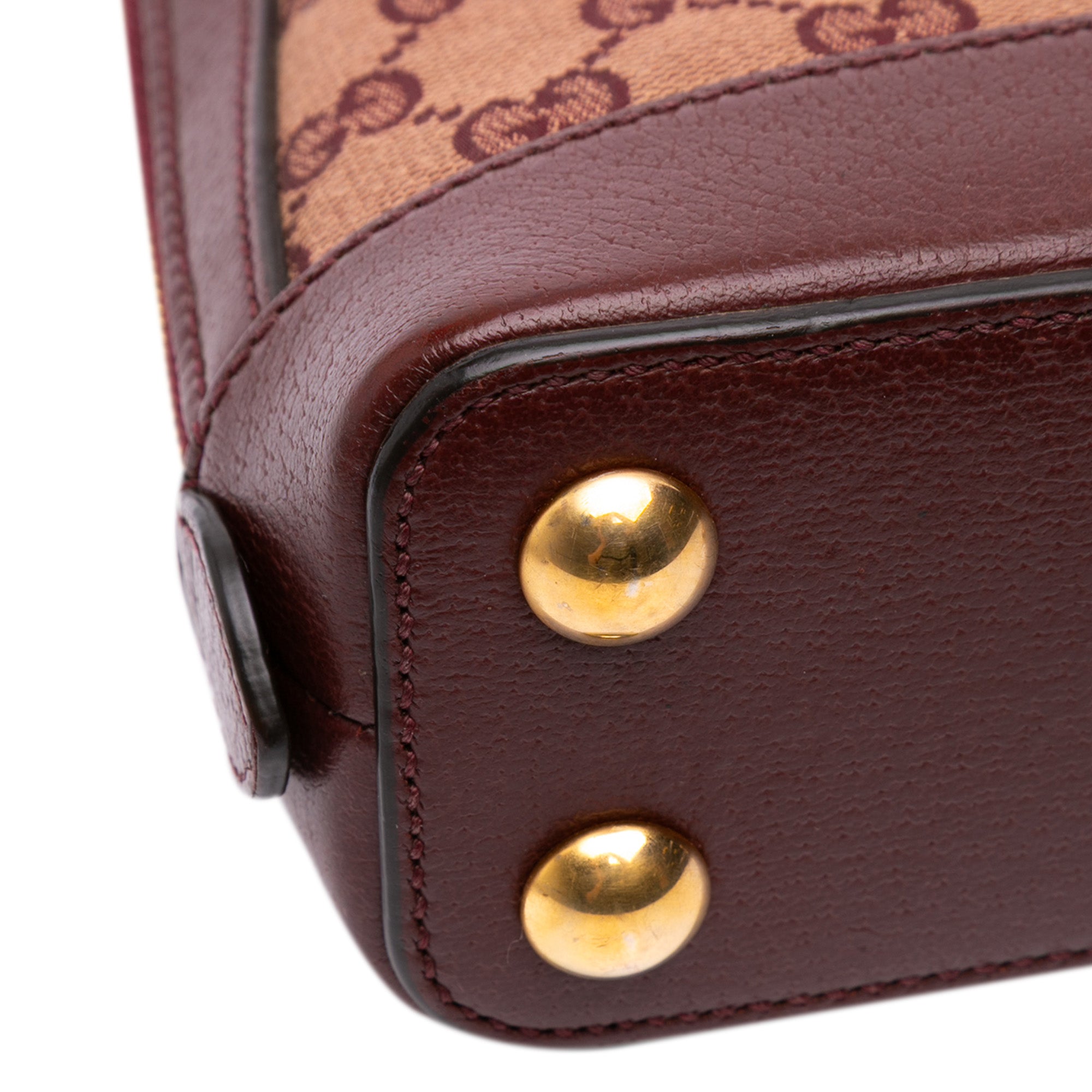Mini GG Supreme Horsebit 1955 Top Handle Bag
