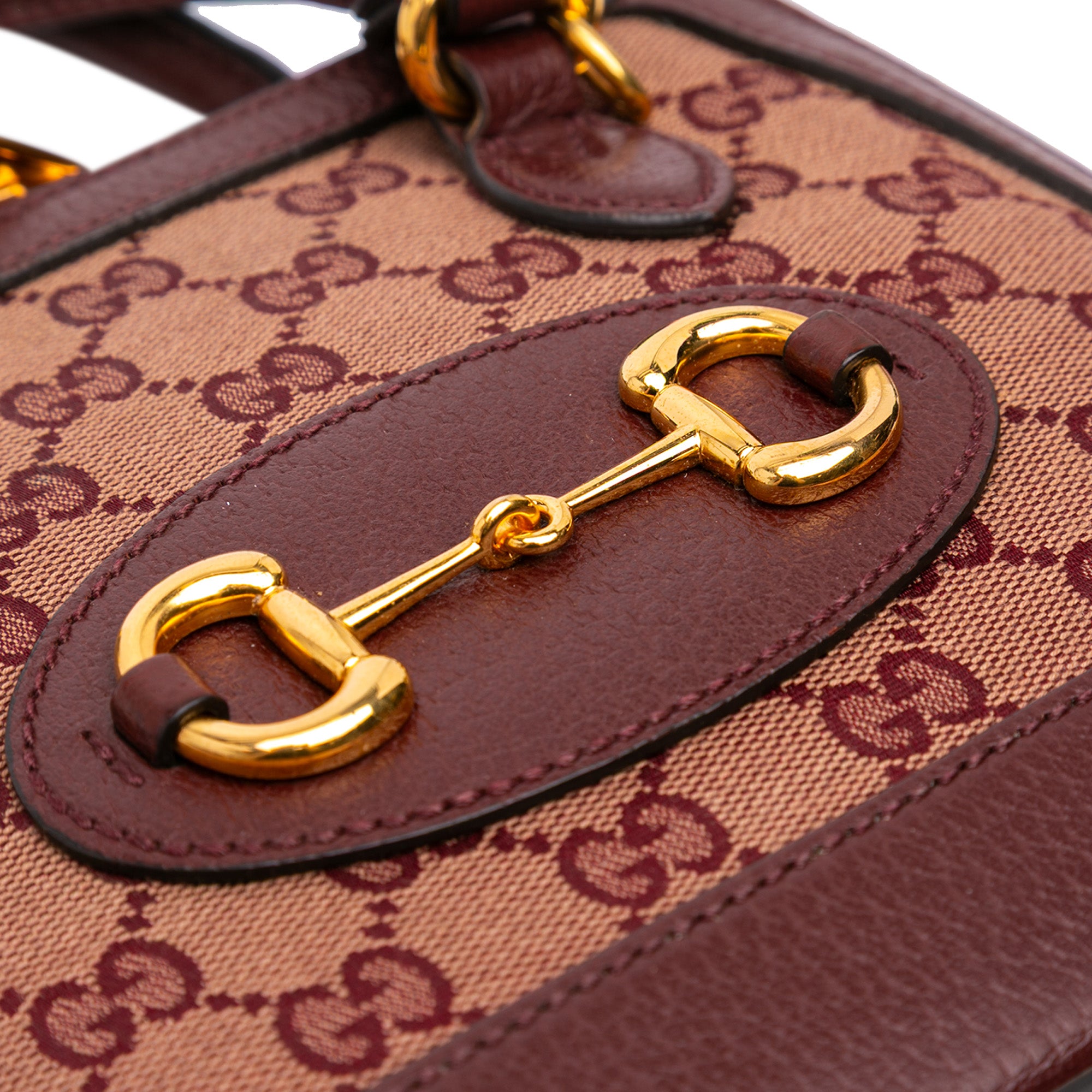 Mini GG Supreme Horsebit 1955 Top Handle Bag