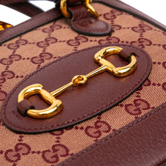 Mini GG Supreme Horsebit 1955 Top Handle Bag