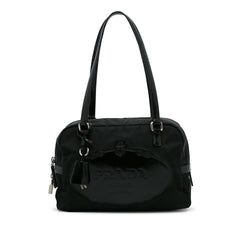 Canapa Logo Tessuto Shoulder Bag