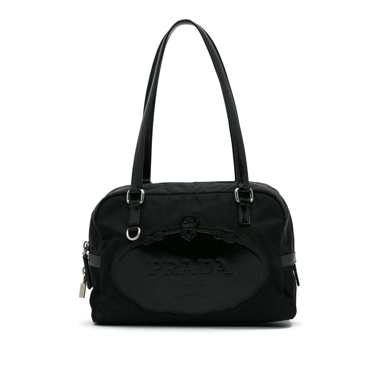 Canapa Logo Tessuto Shoulder Bag