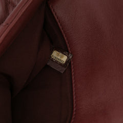 CC Tricolor Quilted Lambskin Double Flap