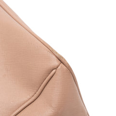 Medium Saffiano Lux Galleria Double Zip Tote